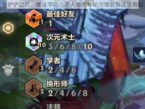 金铲铲之战：魔法学院小美人鱼的神秘河域获取途径揭秘