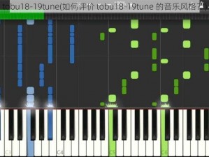 tobu18-19tune(如何评价 tobu18-19tune 的音乐风格？)