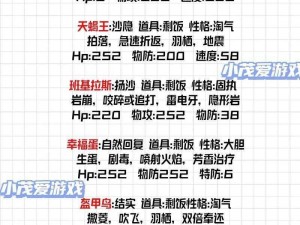 口袋妖怪复刻托戈德玛尔超级招式解析与推荐攻略：掌握无敌技能组合