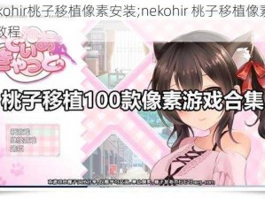 nekohir桃子移植像素安装;nekohir 桃子移植像素安装教程