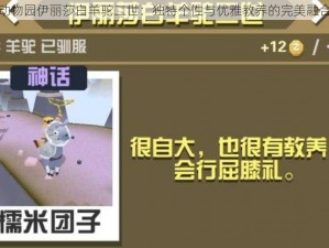 疯狂动物园伊丽莎白羊驼二世：独特个性与优雅教养的完美融合图鉴