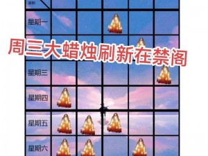 光遇季节蜡烛位置揭秘：2022年4月8日季节蜡烛分布详解及位置分布图分享