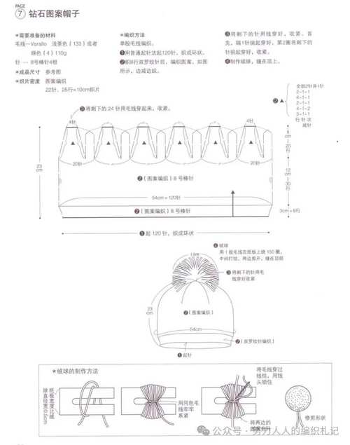 棒球帽编织指南：详细步骤与图解教程