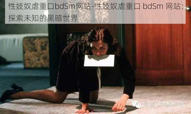 性妓奴虐重口bdSm网站-性妓奴虐重口 bdSm 网站：探索未知的黑暗世界