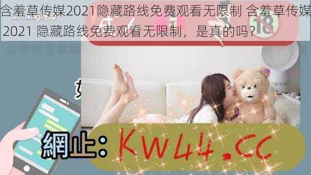 含羞草传媒2021隐藏路线免费观看无限制 含羞草传媒 2021 隐藏路线免费观看无限制，是真的吗？