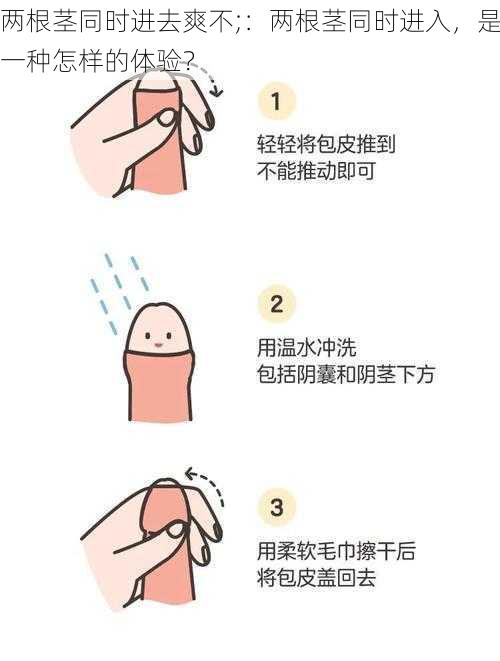 两根茎同时进去爽不;：两根茎同时进入，是一种怎样的体验？